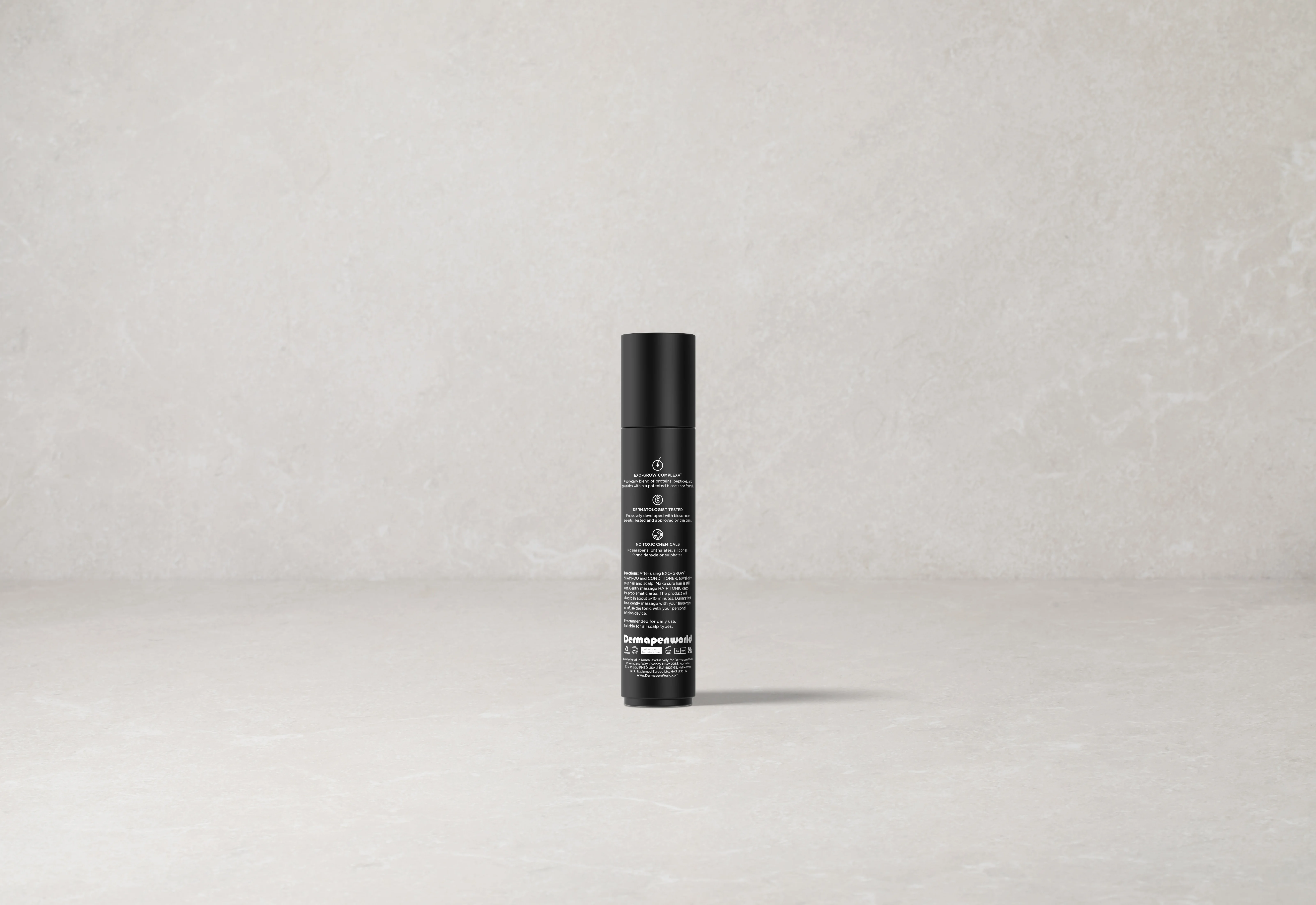Exo-Grow Hair Tonic Rollerball 30ml - Exg26033 exo grow hair tonic 30 ml g2m tile image back 1 - DPD-EXOGR-TONB-30