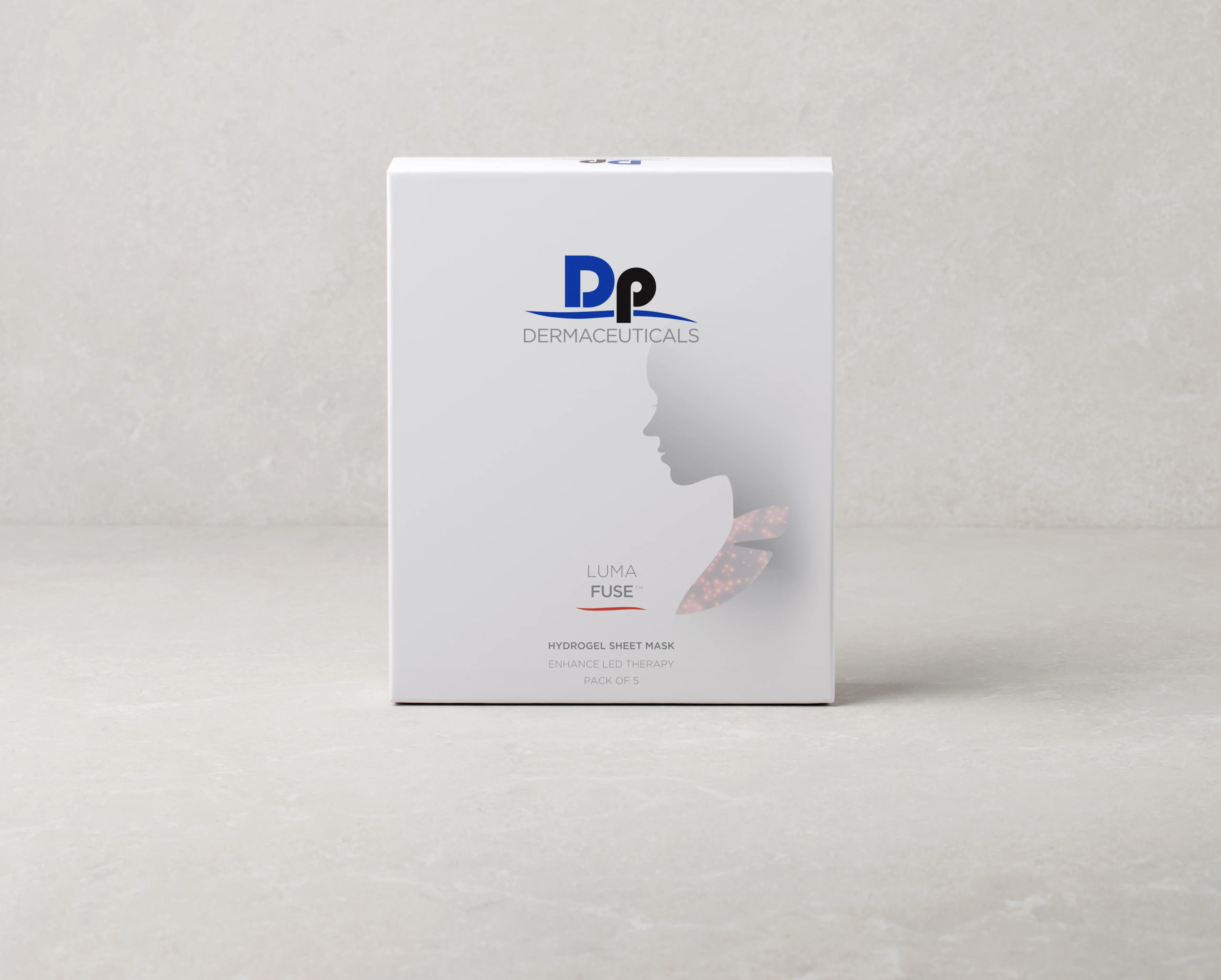 Lumafuse Hydrogel Masker Decollet&eacute;, doos van 5 stuks - Luma fuse dec packet box - DPD-LF-MASKDEC-5-1